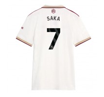 Arsenal Bukayo Saka #7 Koszulka Trzecia damskie 2025-26 Krótki Rękaw